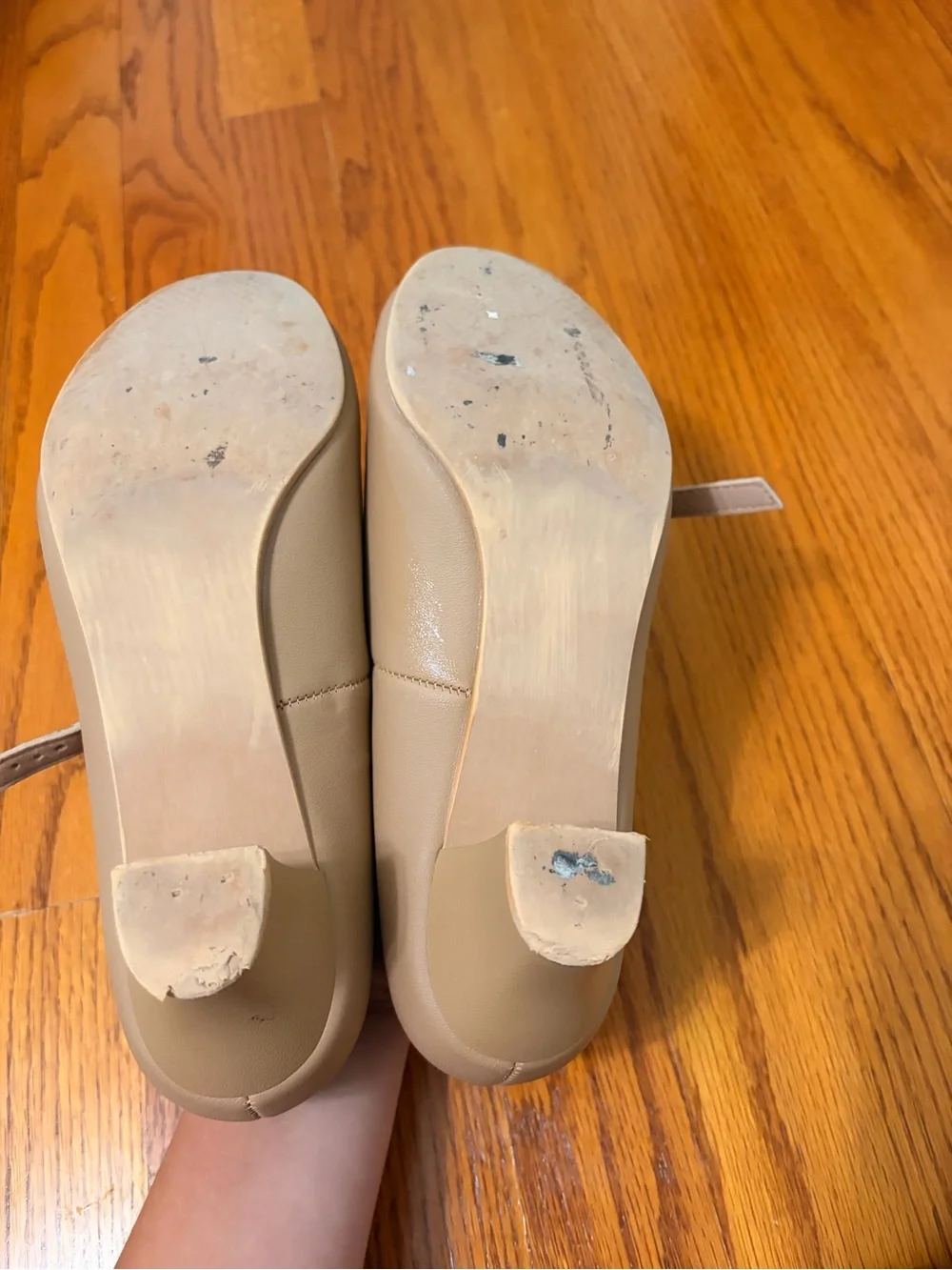 Amazon Girls' Beige Mary Jane Dress Shoes